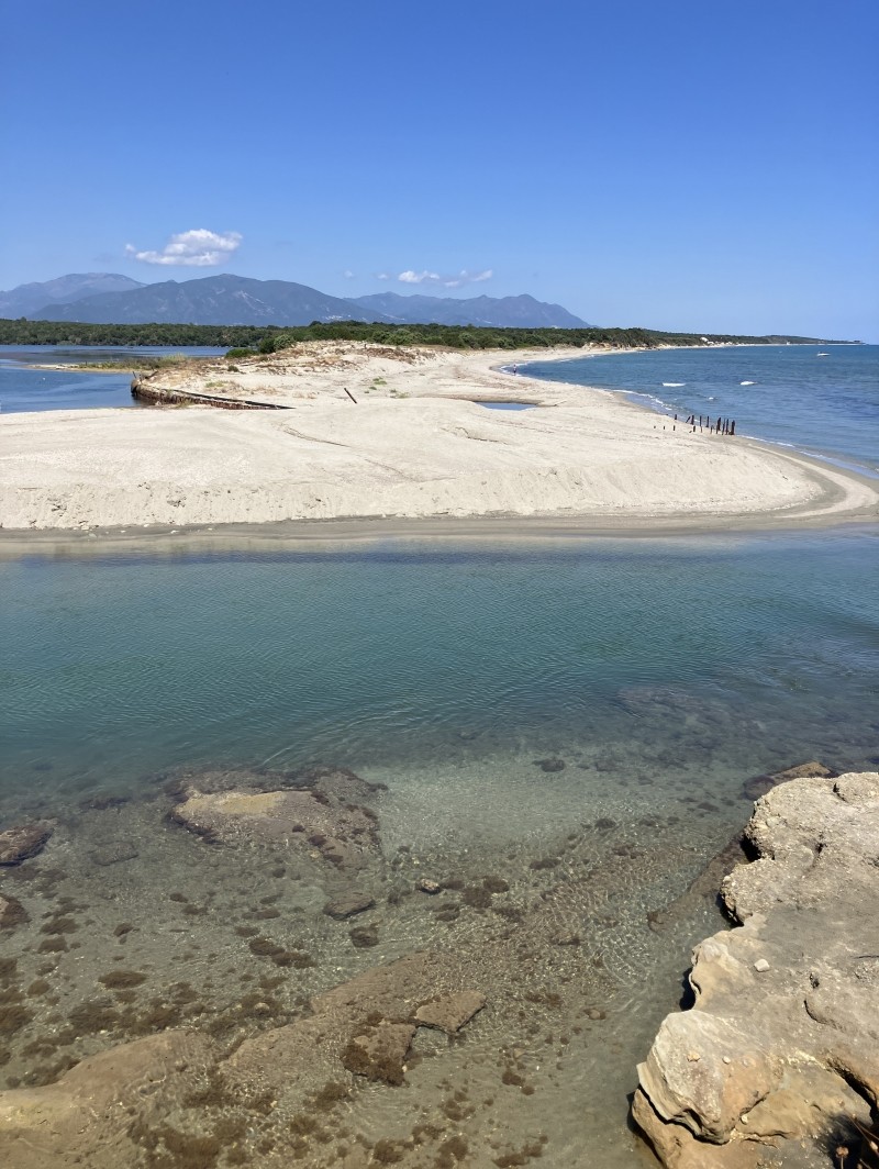 La jonction entre la mer et l’étang