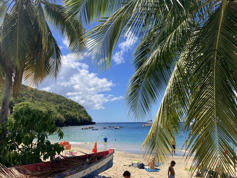 Les bateaux de pêche de l’Anse Dufour