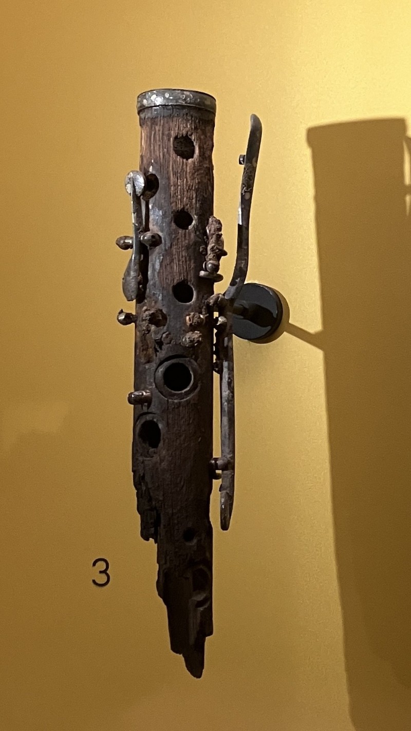 Morceau de clarinette