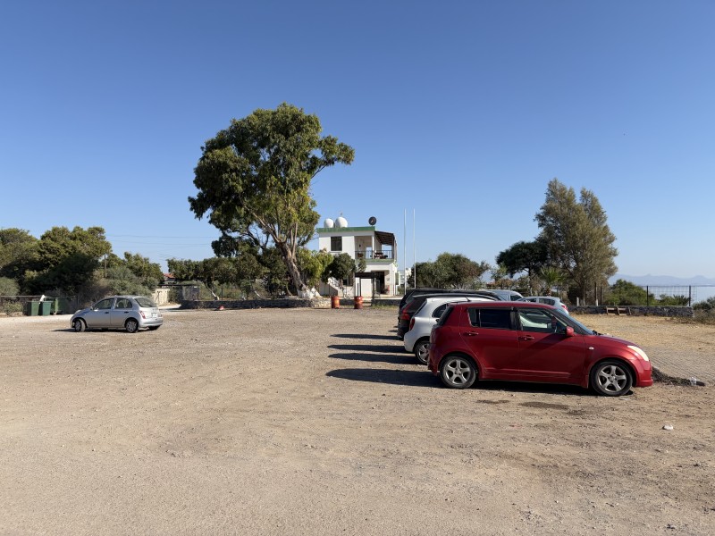 Le parking de Salamis