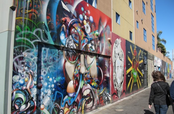 La rue avec tous les tags