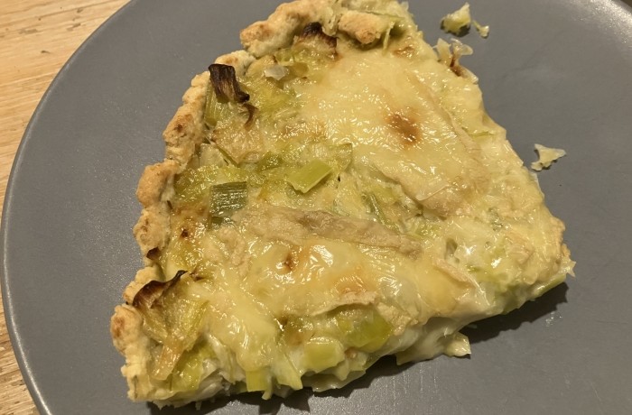 Quiche Poireau-Munster