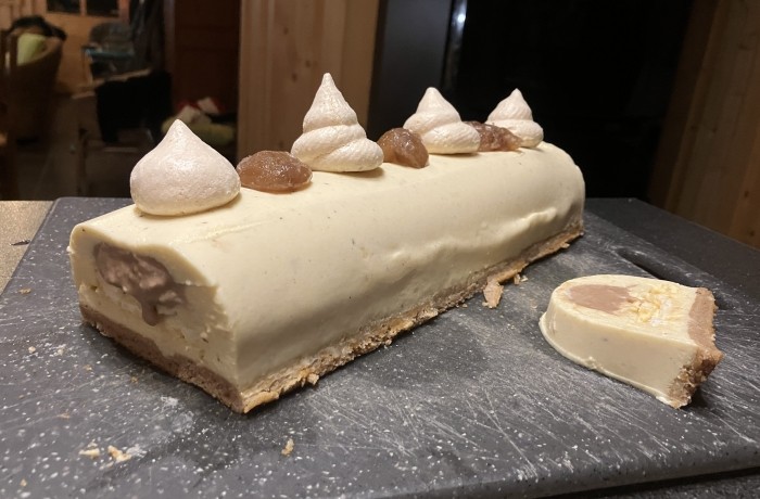 Bûche Marron & Vanille