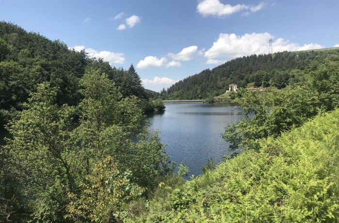 Lac du barrage de Cotatay