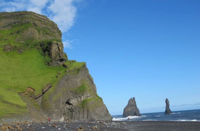 La plage de Vik