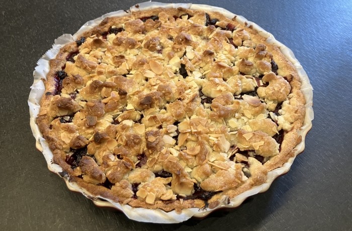 Crumble aux fruits rouges