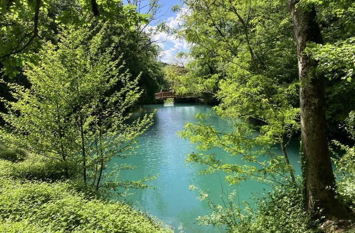 Lac Bleu et Château de St Germain