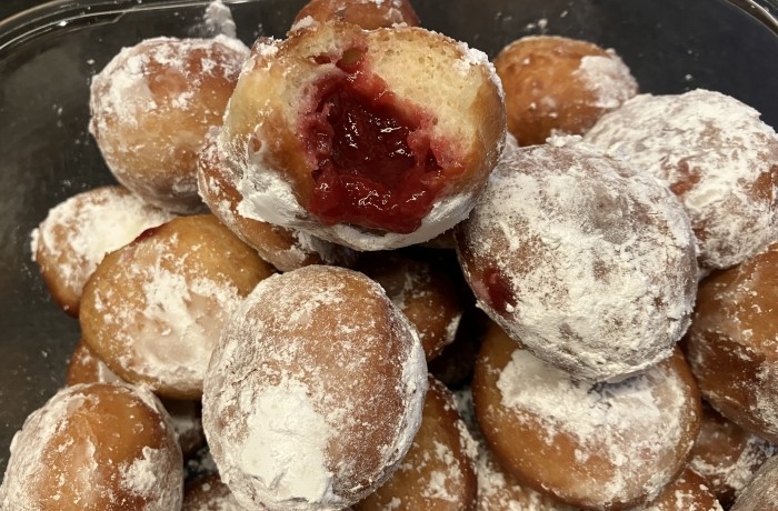 Beignets à la confiture